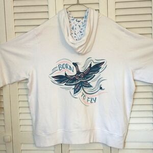 Disney's Animal Kingdom Pandora The World Of Avatar Born To Fly White Hoodie 3X